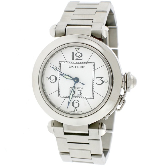 Cartier Pasha C Big Date 35MM White Dial Automatic main image 6